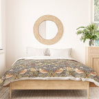 William Morris Strawberry Thief  Duvet Cover Gallery Image 3