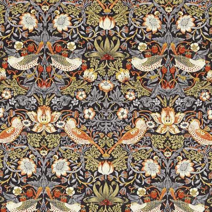 William Morris Strawberry Thief  Coffee Mug Gallery Image 2
