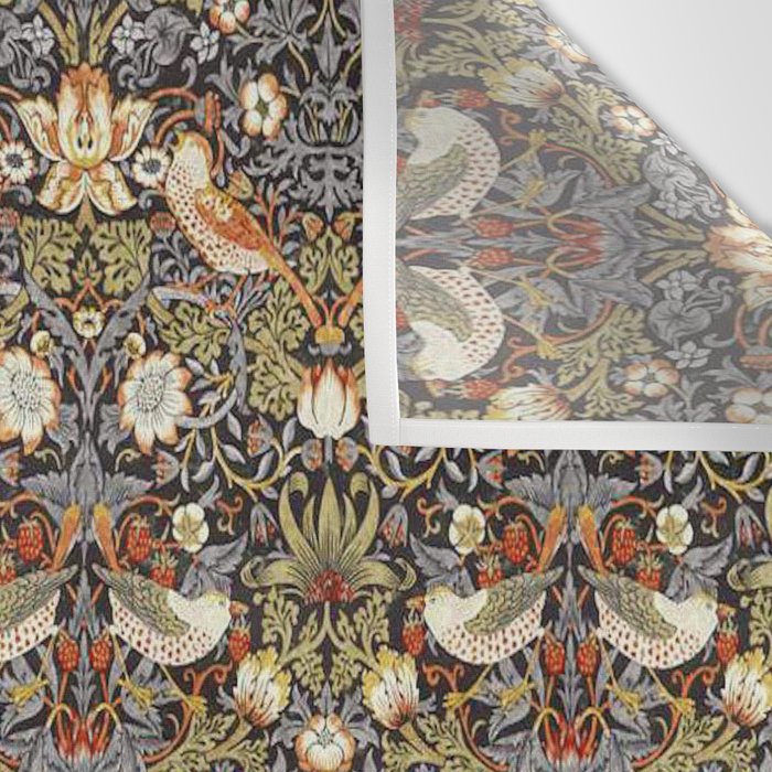 William Morris Strawberry Thief  Wall Tapestry Gallery Image 3