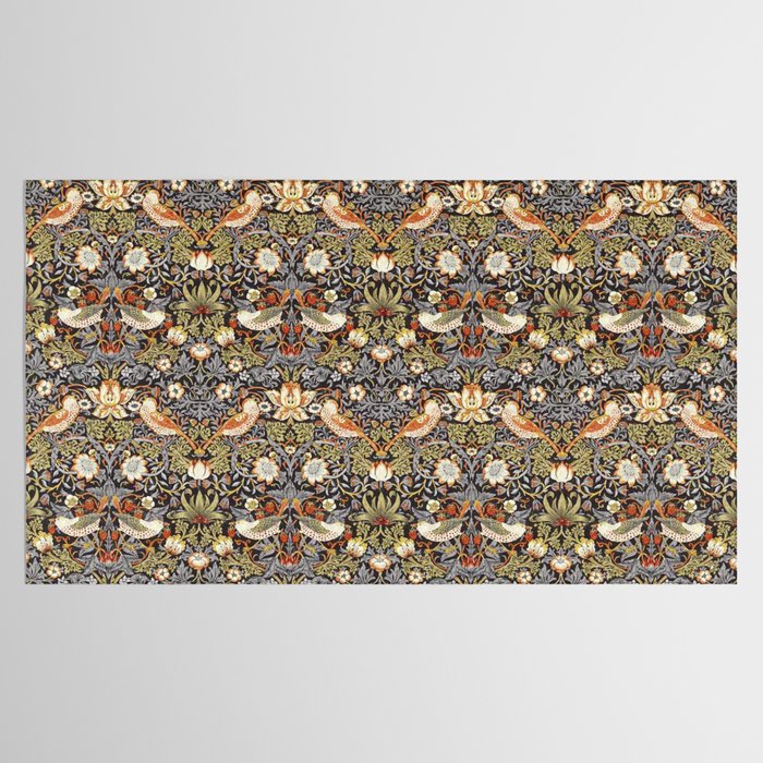 William Morris Strawberry Thief  Tablecloth Gallery Image 2
