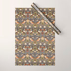 William Morris Strawberry Thief  Wrapping Paper Gallery Image 1