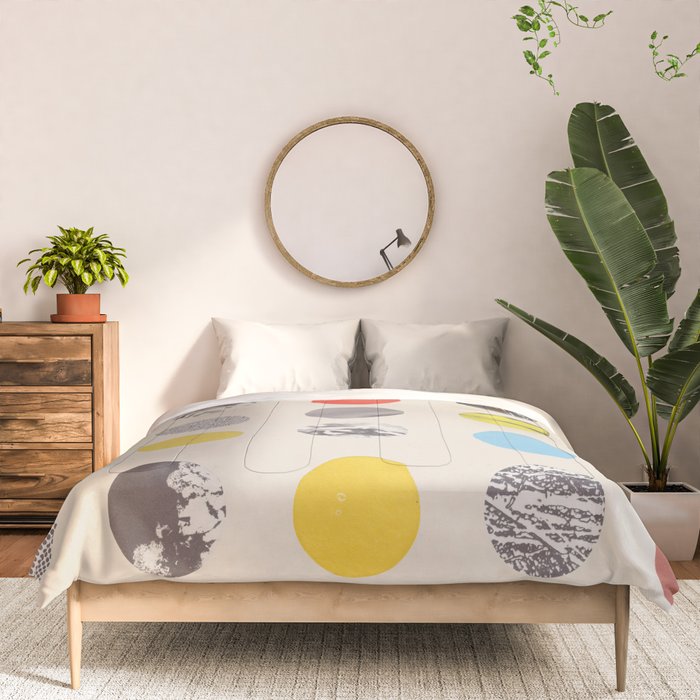 Paper Pattern / Circles Comforter Gallery Image 3