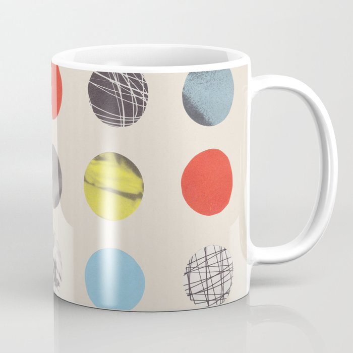 Paper Pattern / Circles Coffee Mug Gallery Image 1