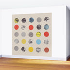 Paper Pattern / Circles Wall Mural Gallery Image 2