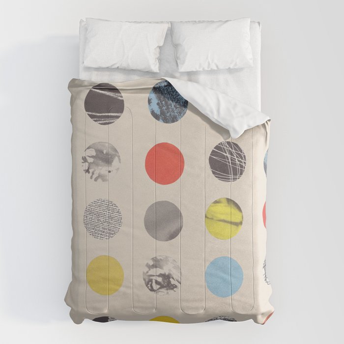 Paper Pattern / Circles Comforter Gallery Image 6