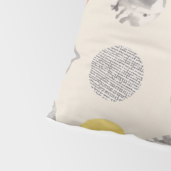 Paper Pattern / Circles Pillow Sham Gallery Image 4