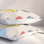 Paper Pattern / Circles Pillow Sham Gallery Image 3