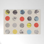 Paper Pattern / Circles Welcome Mat Gallery Image 1