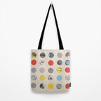 Paper Pattern / Circles Tote Bag Gallery Image 2
