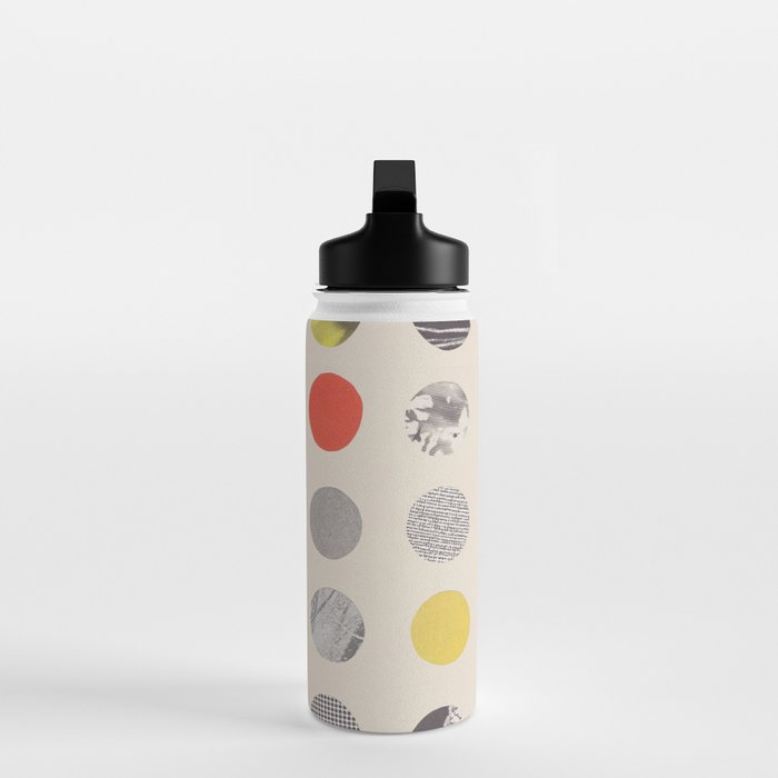 Paper Pattern / Circles Water Bottle Gallery Image 3