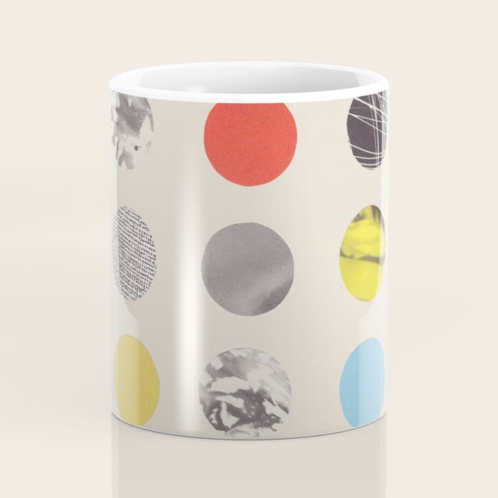 Paper Pattern / Circles Coffee Mug Gallery Image 4