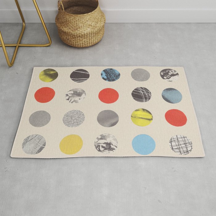 Paper Pattern / Circles Rug Gallery Image 1