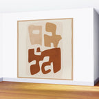 Modern Abstract Shapes 111 Wall Mural Gallery Image 2