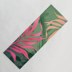 Abstract Art Tropical Garden 5 Yoga Mat Gallery Image 1