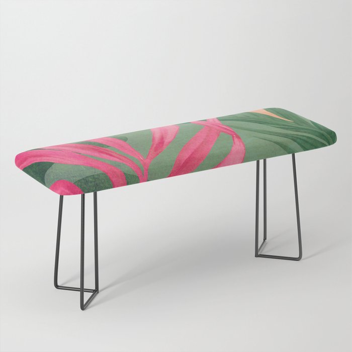Abstract Art Tropical Garden 5 Bench Gallery Image 1