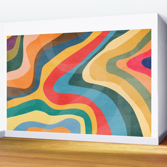 Lava Wall Mural Gallery Image 2