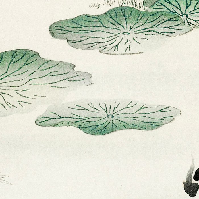 Frog in the swamp  - Vintage Japanese Woodblock Print Art Coffee Mug Gallery Image 2