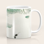 Frog in the swamp  - Vintage Japanese Woodblock Print Art Coffee Mug Gallery Image 1