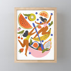 Fruit salad party Mini Art Print Gallery Image 1