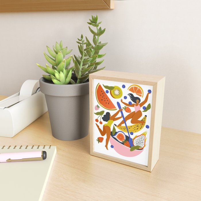 Fruit salad party Mini Art Print Gallery Image 2