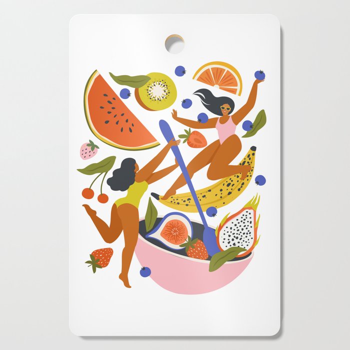 Fruit salad party Cutting Board Gallery Image 1