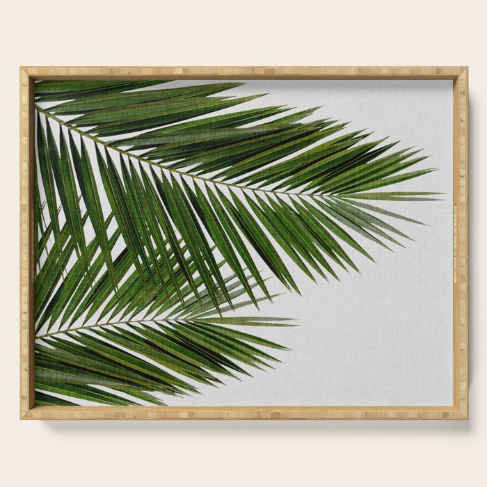 Palm Leaf II Serving Tray Gallery Image 1