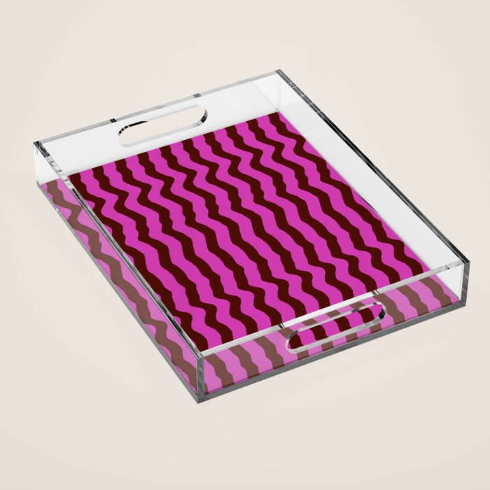 Vibra - Pink Acrylic Tray Gallery Image 1