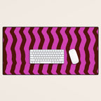 Vibra - Pink Desk Mat Gallery Image 1