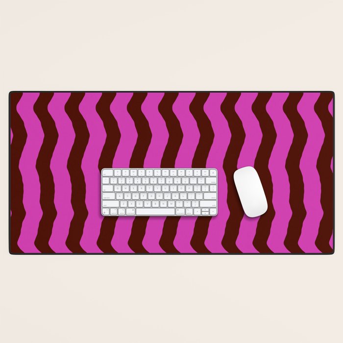 Vibra - Pink Desk Mat Gallery Image 1