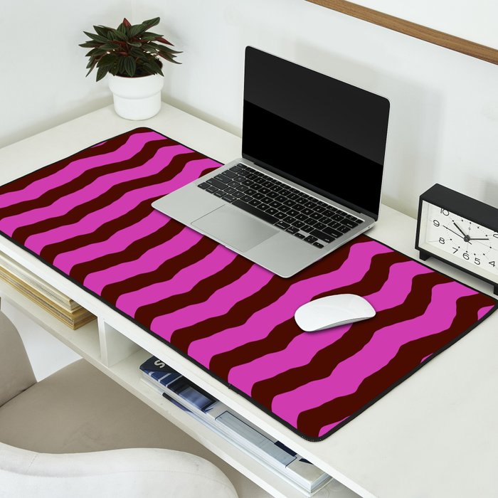 Vibra - Pink Desk Mat Gallery Image 2