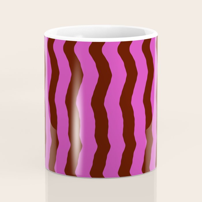 Vibra - Pink Coffee Mug Gallery Image 4