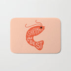 Shrimply the Best Bath Mat Gallery Image 1