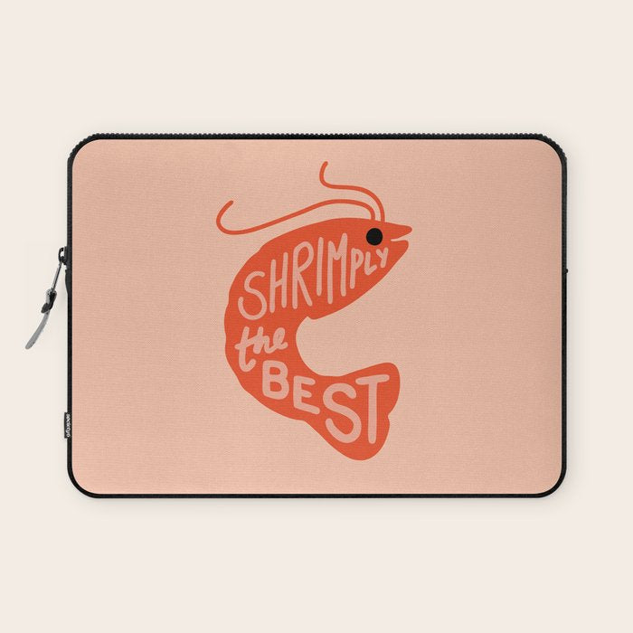 Shrimply the Best Laptop Sleeve Gallery Image 1