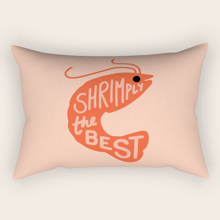 Shrimply the Best Rectangular Pillow Gallery Image 2
