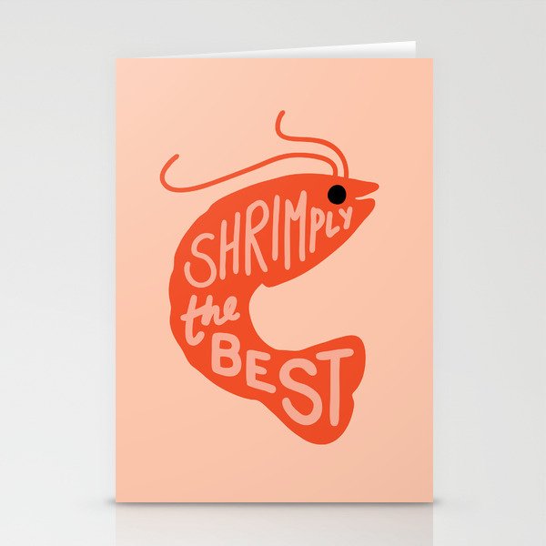Shrimply the Best Stationery Card Gallery Image 2
