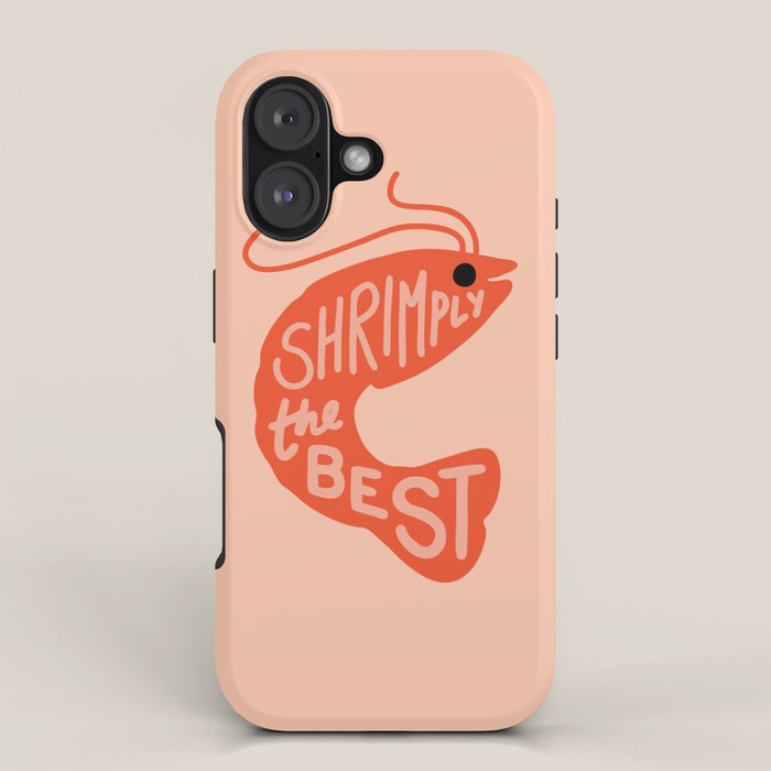 Shrimply the Best iPhone Case Gallery Image 1