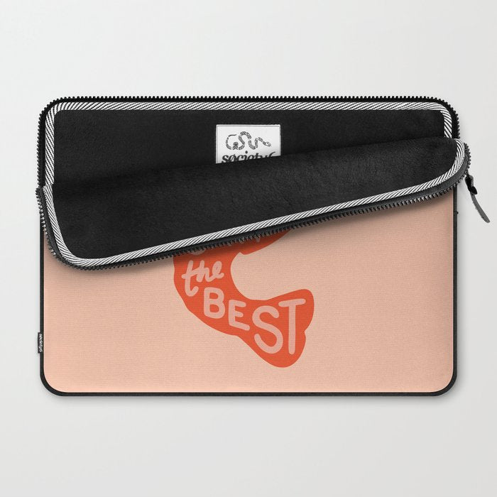 Shrimply the Best Laptop Sleeve Gallery Image 2