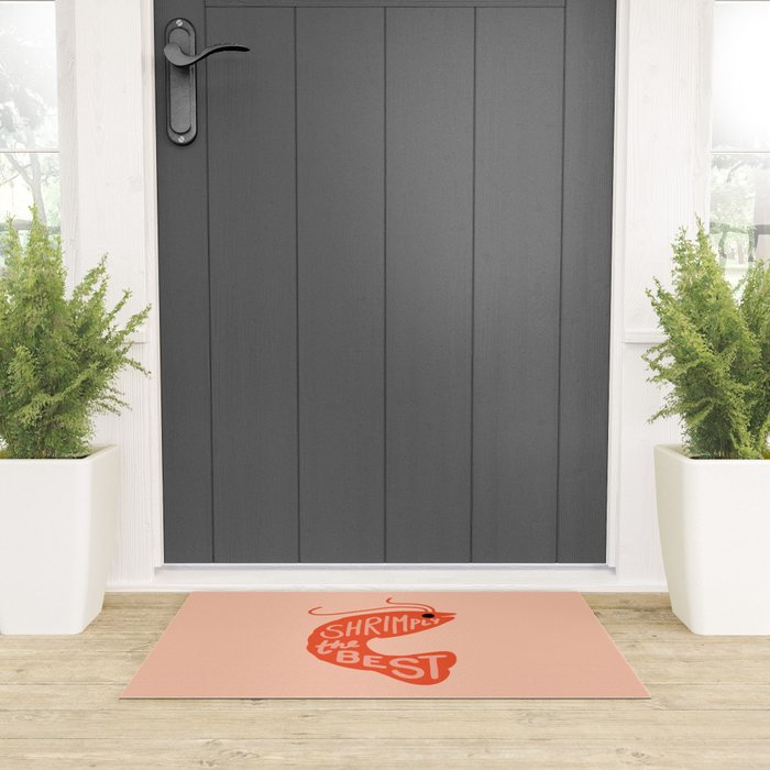 Shrimply the Best Welcome Mat Gallery Image 3