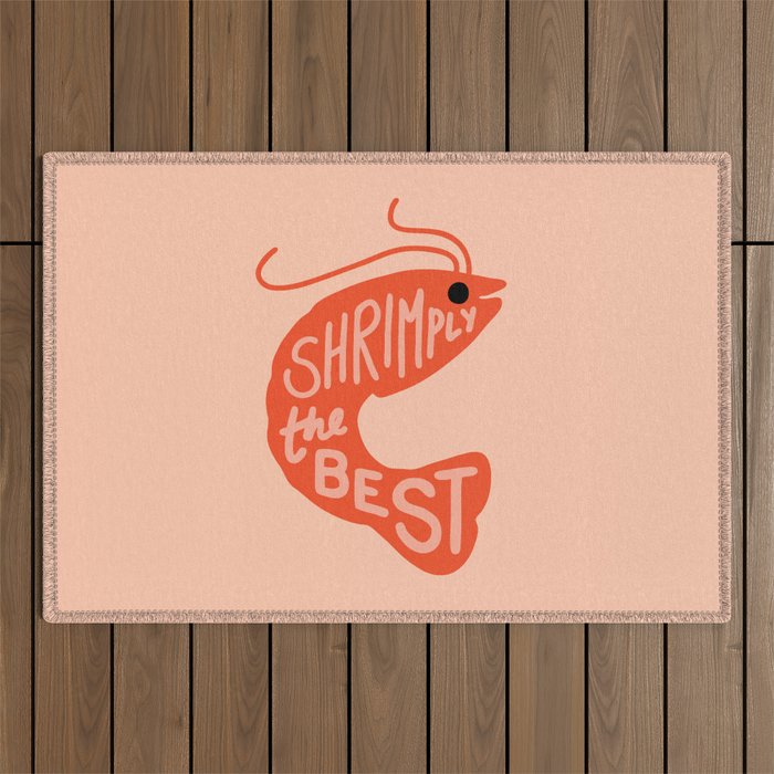Shrimply the Best Outdoor Rug Gallery Image 1