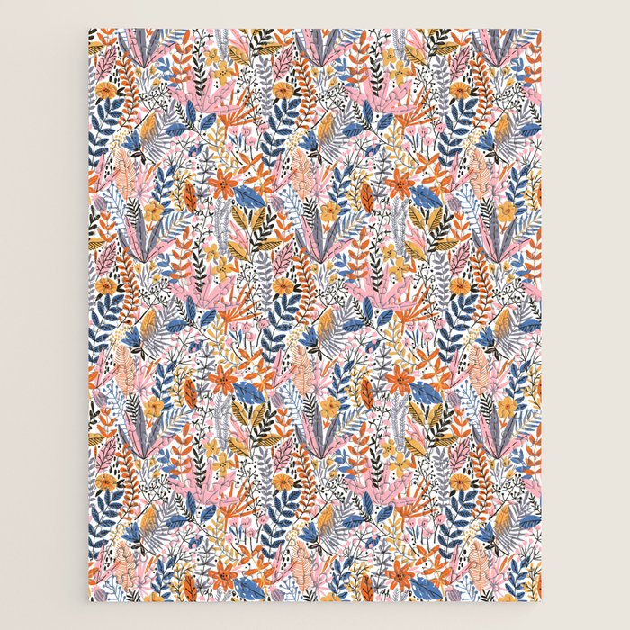 Colorful Jungle Garden Jigsaw Puzzle Gallery Image 1