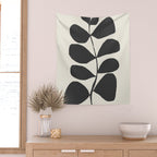 Abstract Minimal -Plant 3 Wall Tapestry Gallery Image 2
