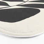 Abstract Minimal -Plant 3 Bath Mat Gallery Image 3