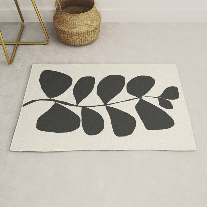 Abstract Minimal -Plant 3 Rug Gallery Image 1