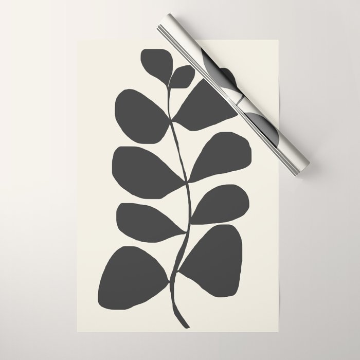 Abstract Minimal -Plant 3 Wrapping Paper Gallery Image 1