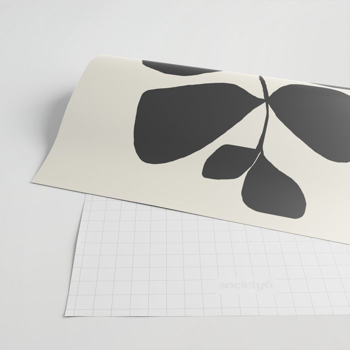 Abstract Minimal -Plant 3 Wrapping Paper Gallery Image 2