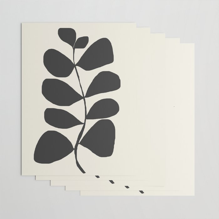 Abstract Minimal -Plant 3 Wrapping Paper Gallery Image 3
