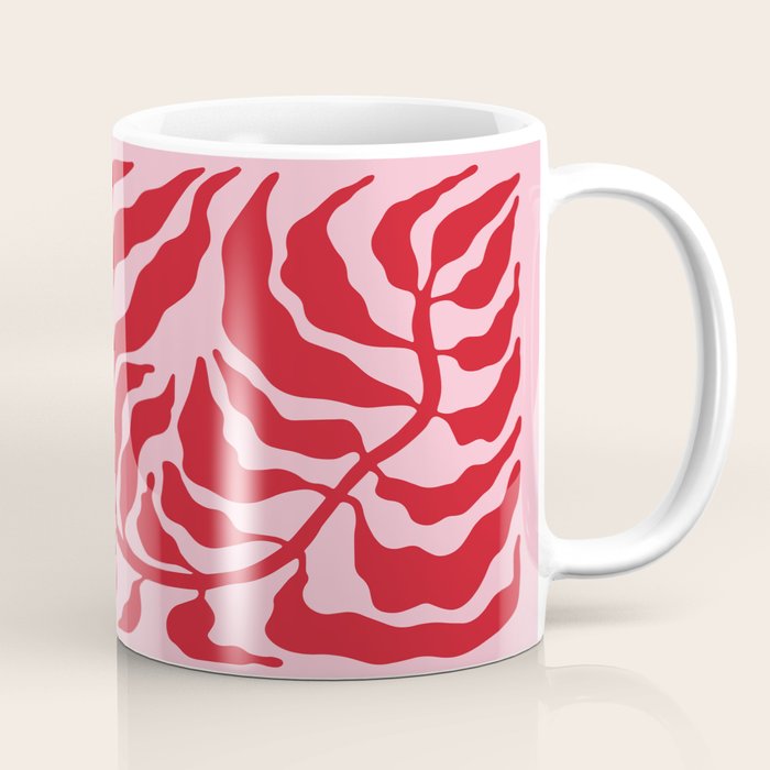 Wild Ferns: Wine Edition Coffee Mug Gallery Image 1