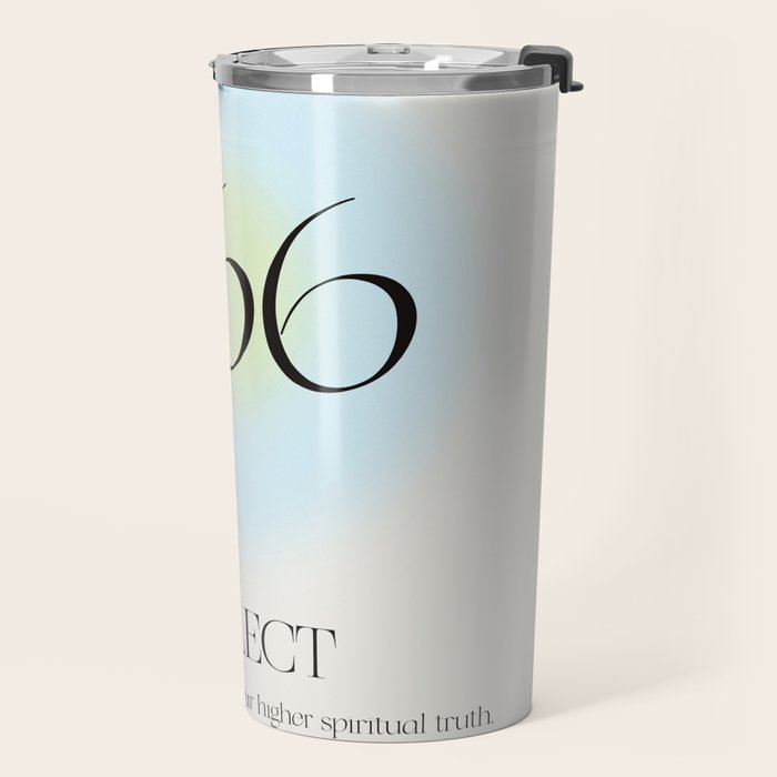 Angel Number 666 | Reflect  Travel Mug Gallery Image 2