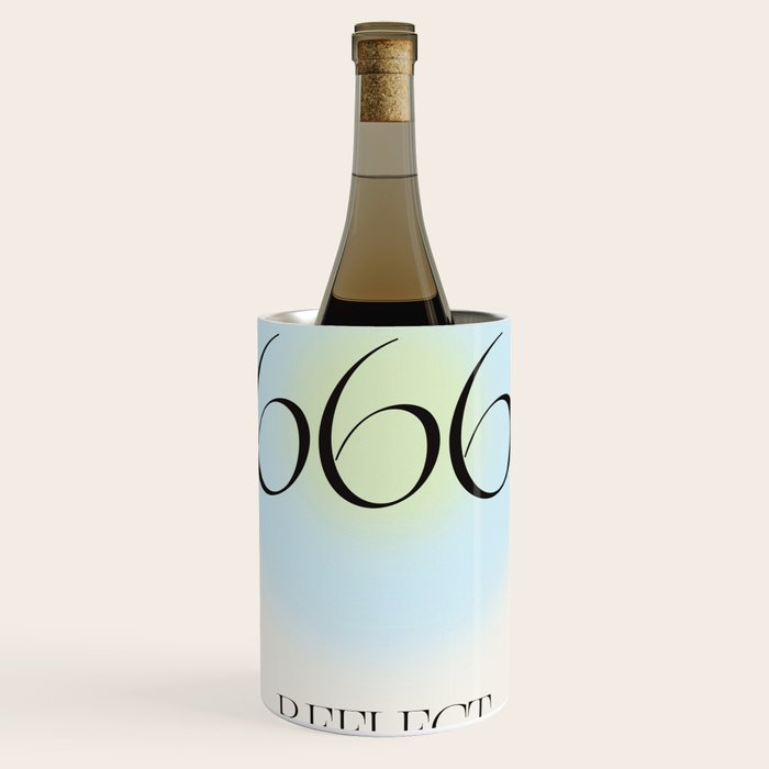 Angel Number 666 | Reflect  Wine Chiller Gallery Image 1