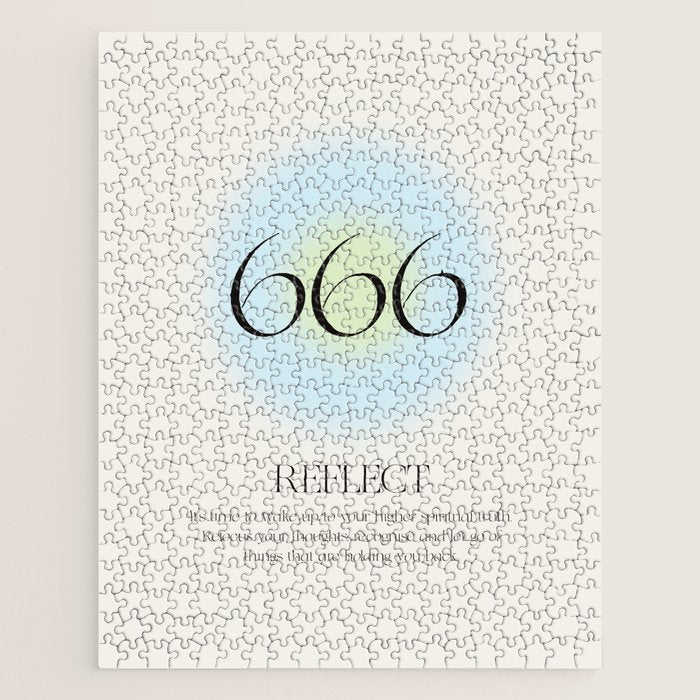 Angel Number 666 | Reflect  Jigsaw Puzzle Gallery Image 1